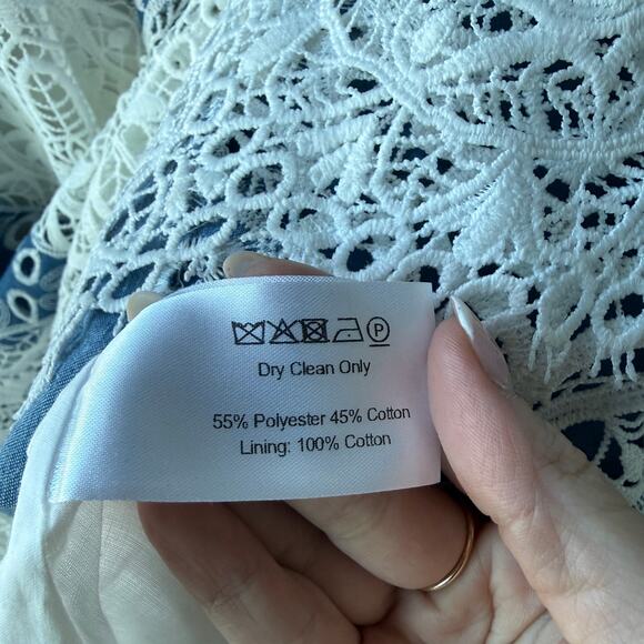 Borgo De Nor Broderie Anglaise Dress - Picture 4 of 5